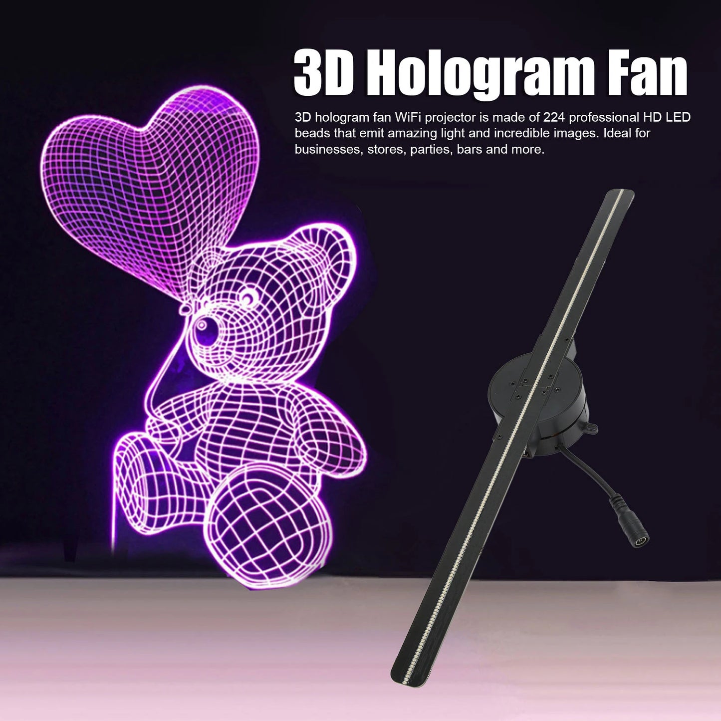 BladeView - 3D Hologram Fan
